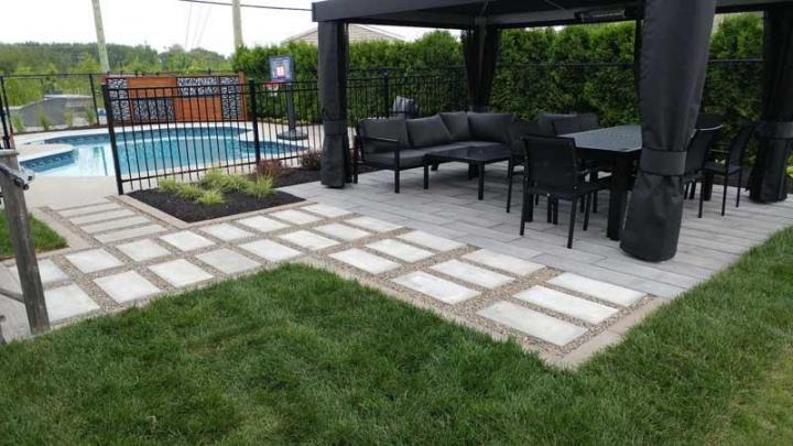 Pavage jardin Terrebonne